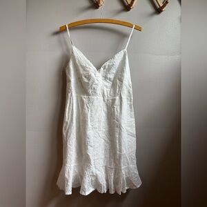 Petal and Pup Lulani Eyelet Frill Mini Dress